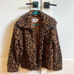 BB Dakota Leopard Print Jacket